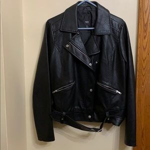 Mossimo Supply Co. Black Leather Jacket